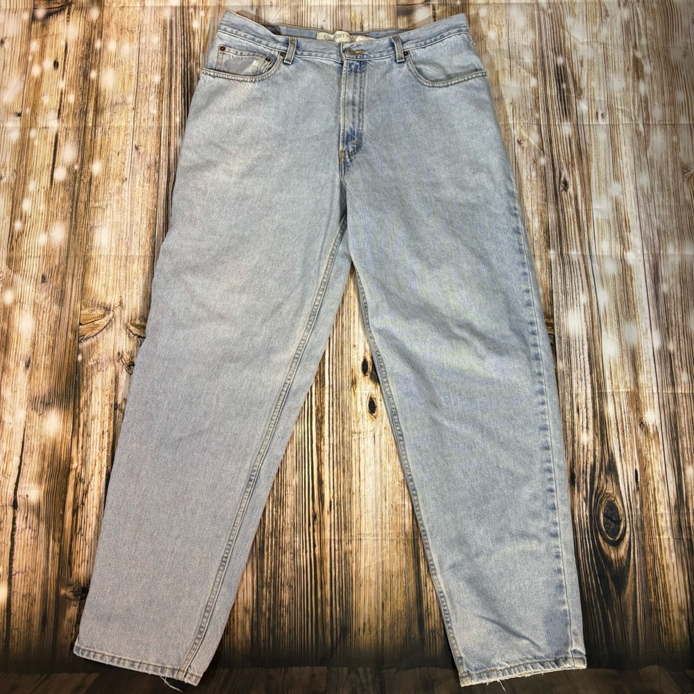 Levi’s 560 Comfort Fit Jeans Light Wash Blue Men’s Size 36x32 Y2K Broken In